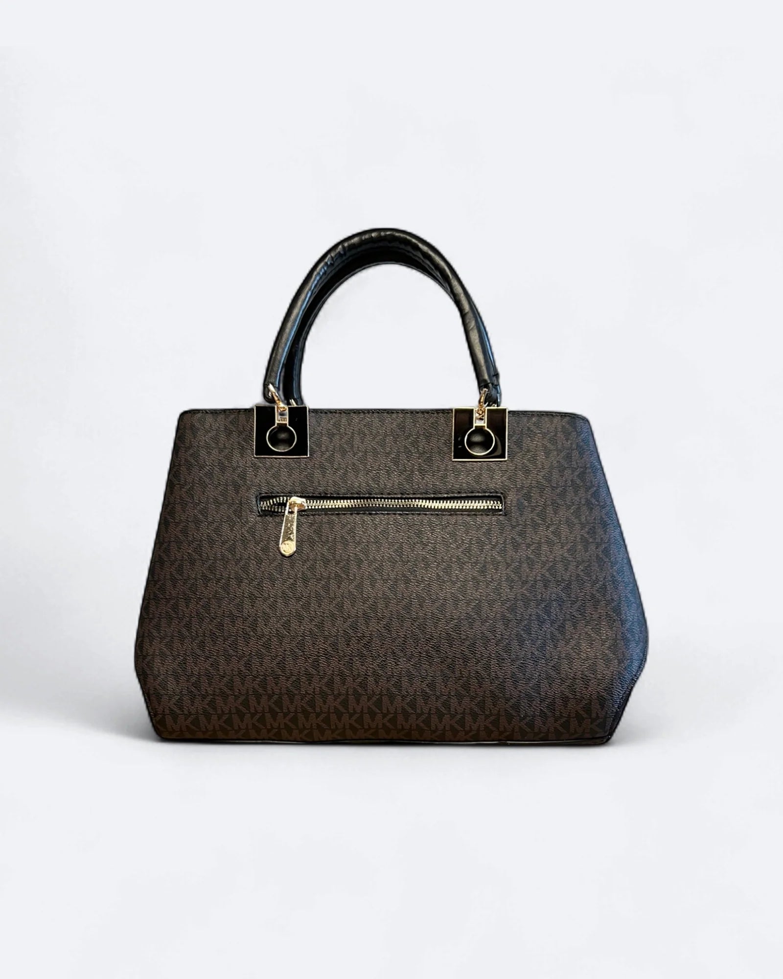 Michael Kors - Velká kabelka s monogramem MK - hnědá