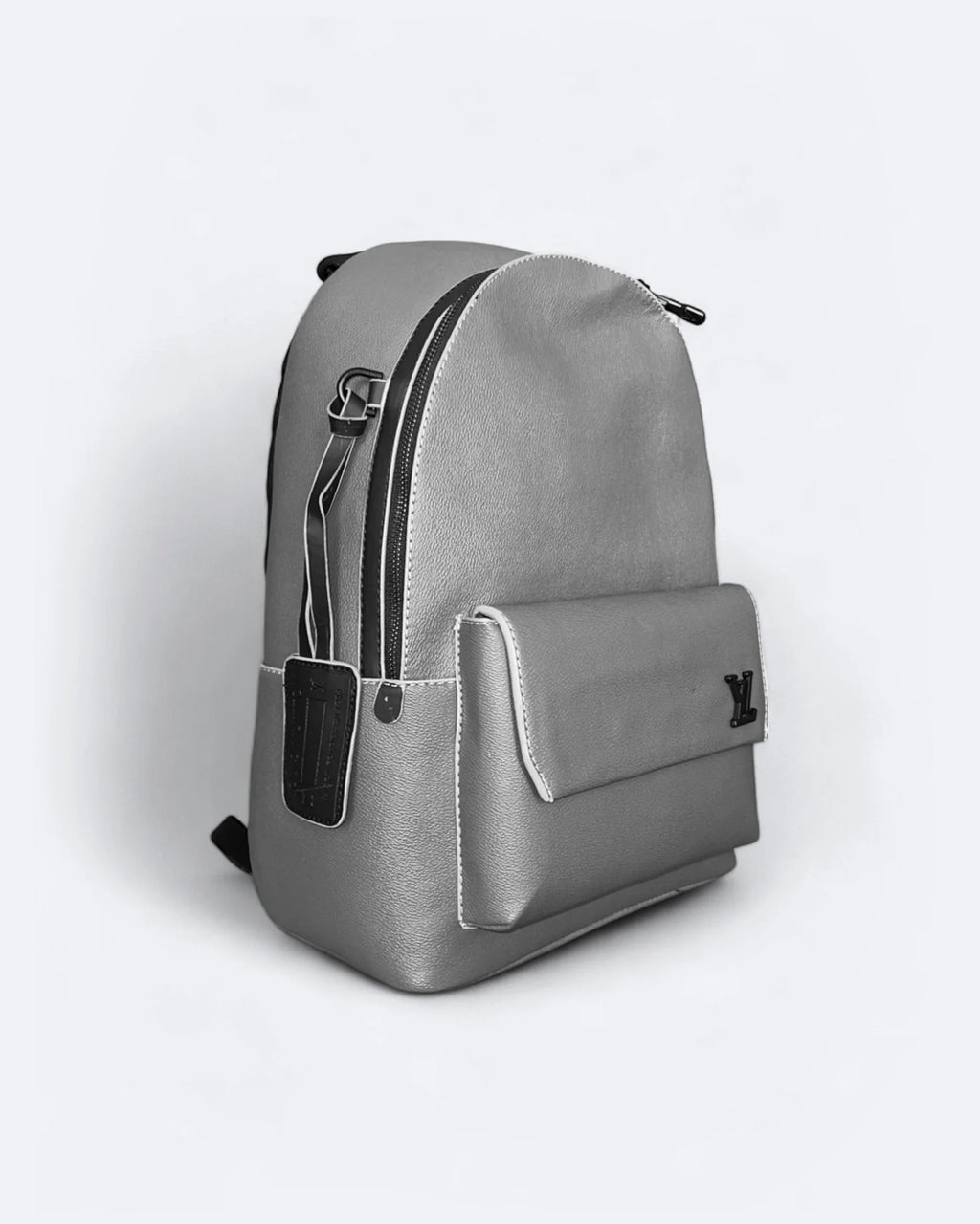 Louis Vuitton - Kožený batoh Takeoff - Šedá