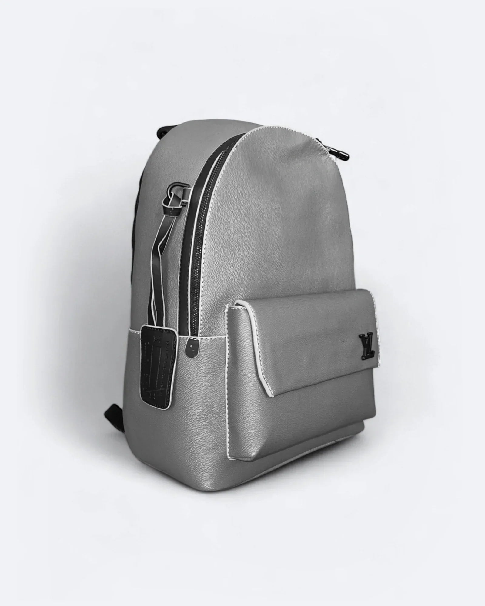 Louis Vuitton - Kožený batoh Takeoff - Šedá