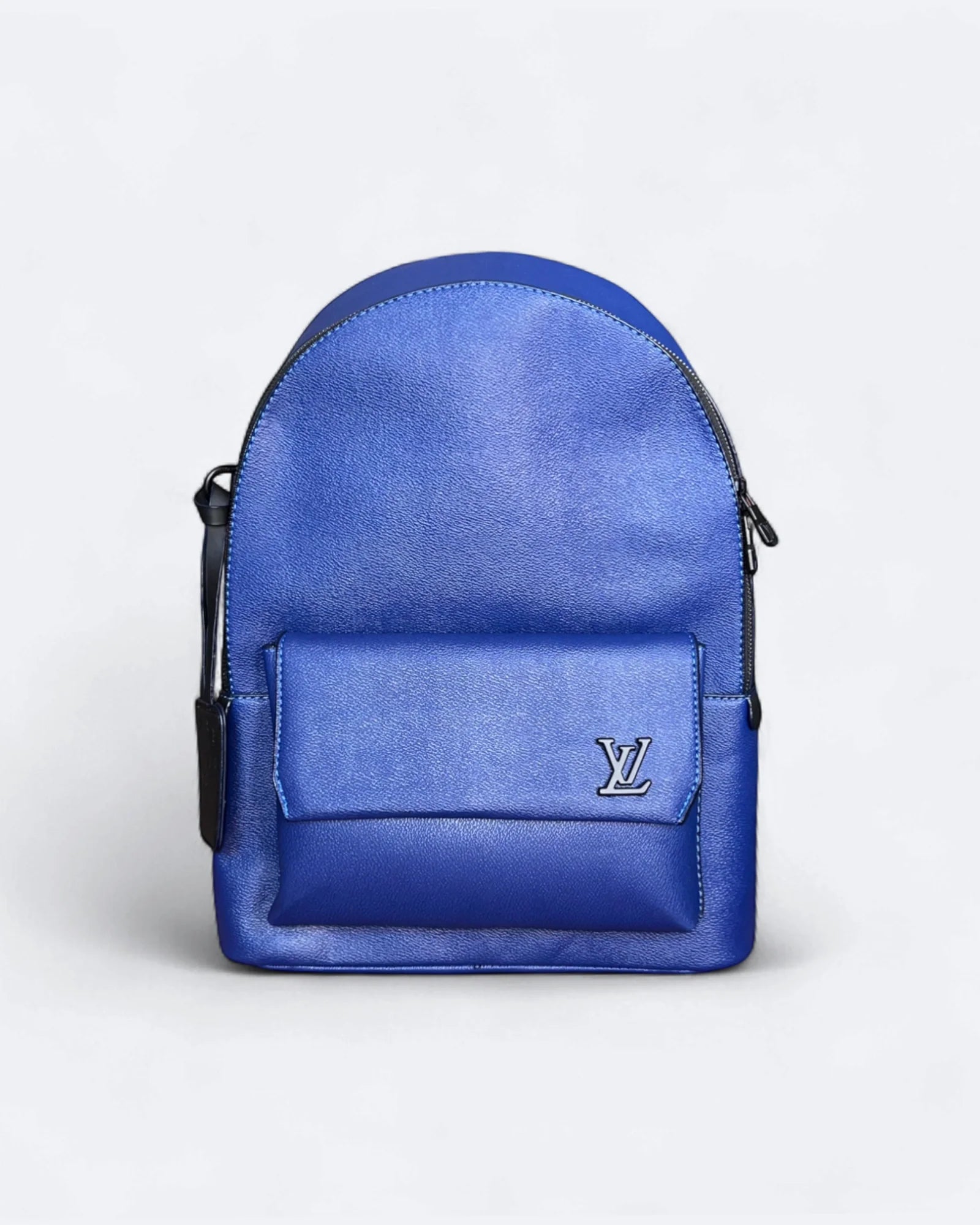 Louis Vuitton – Kožený batoh Takeoff – modrý