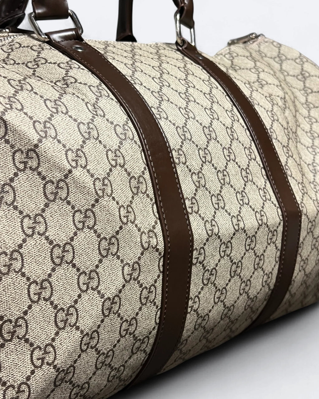 Gucci - cestovní taška GG Pattern - béžová