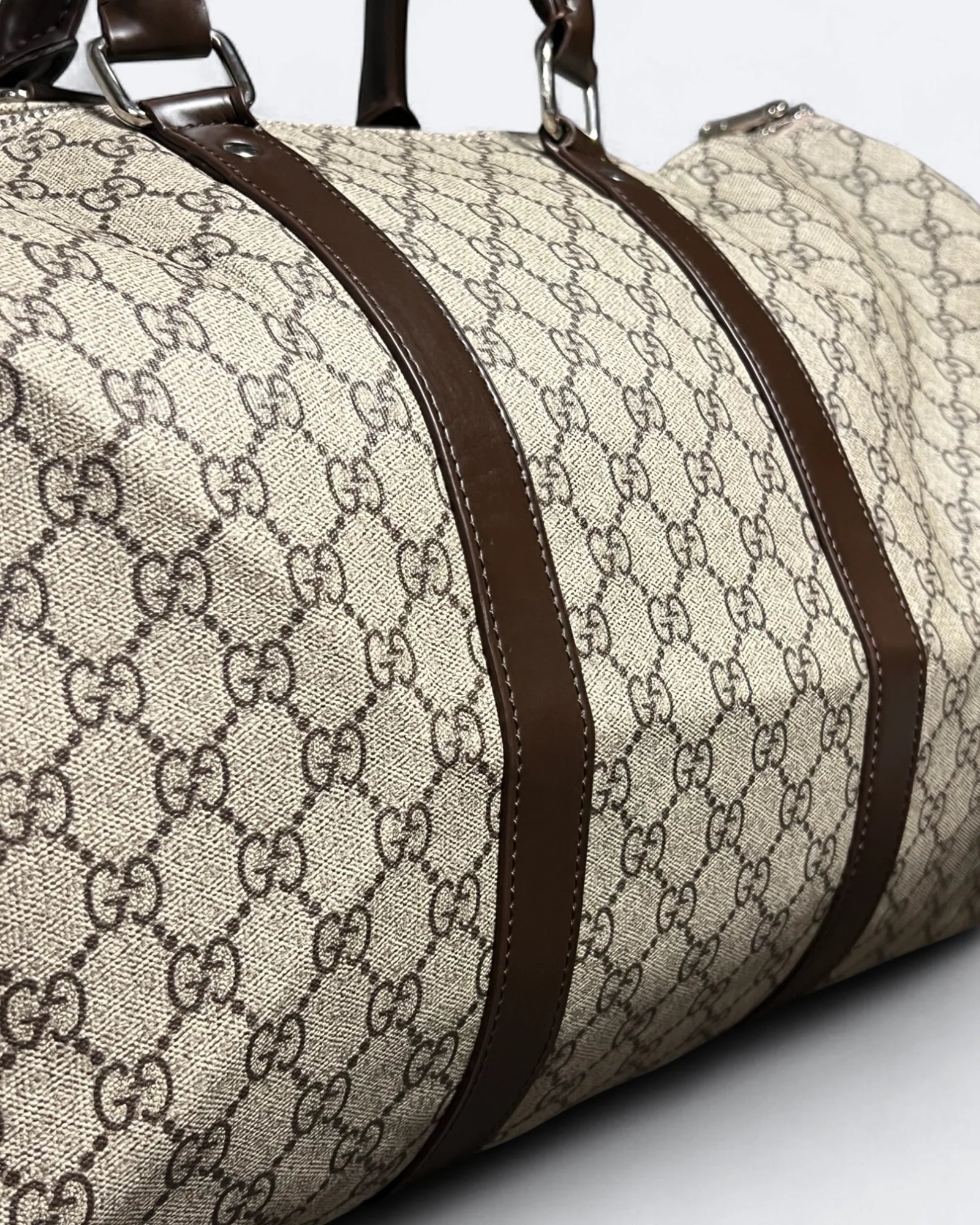 Gucci - cestovní taška GG Pattern - béžová