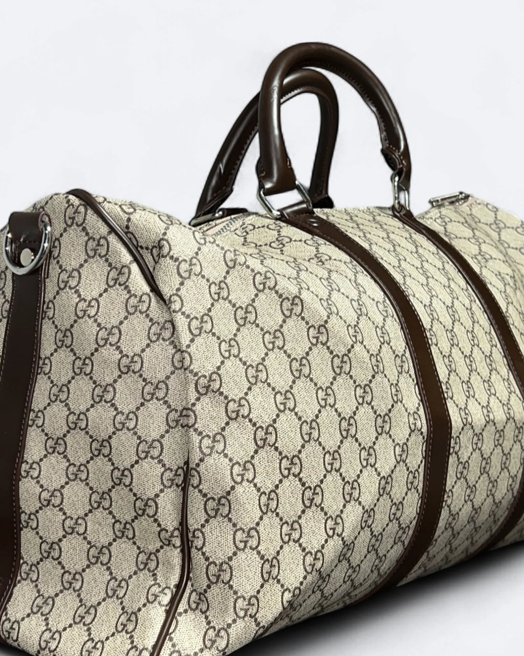 Gucci - cestovní taška GG Pattern - béžová