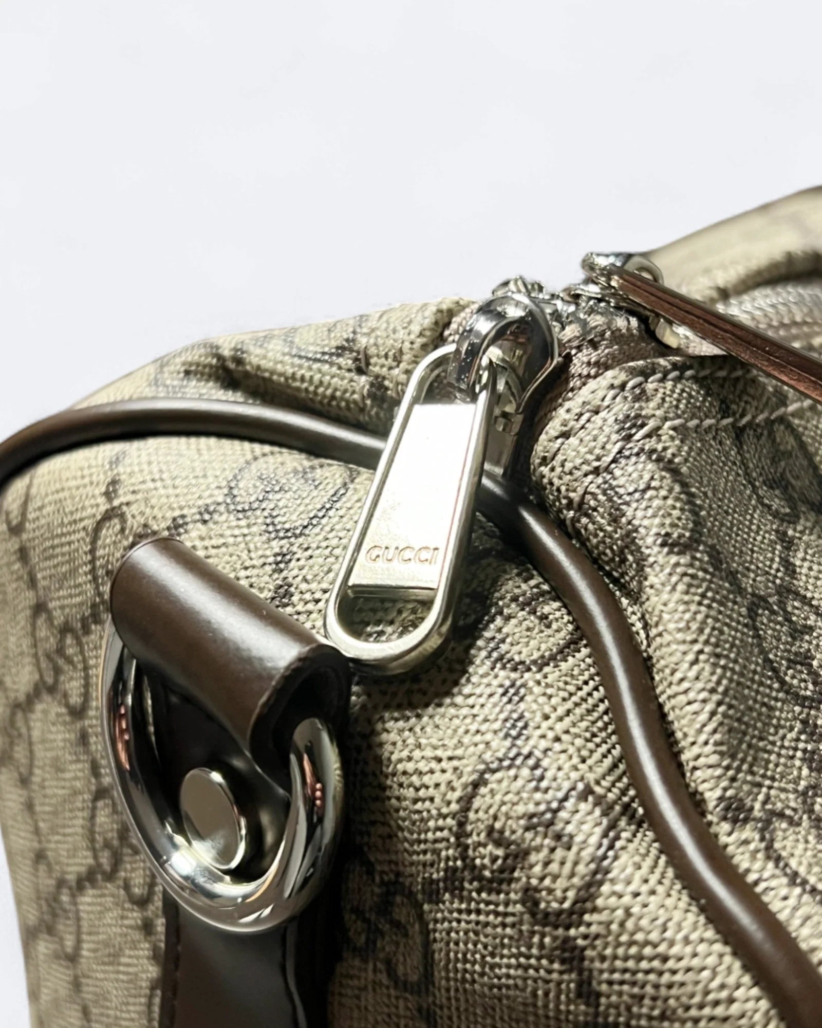 Gucci - cestovní taška GG Pattern - béžová