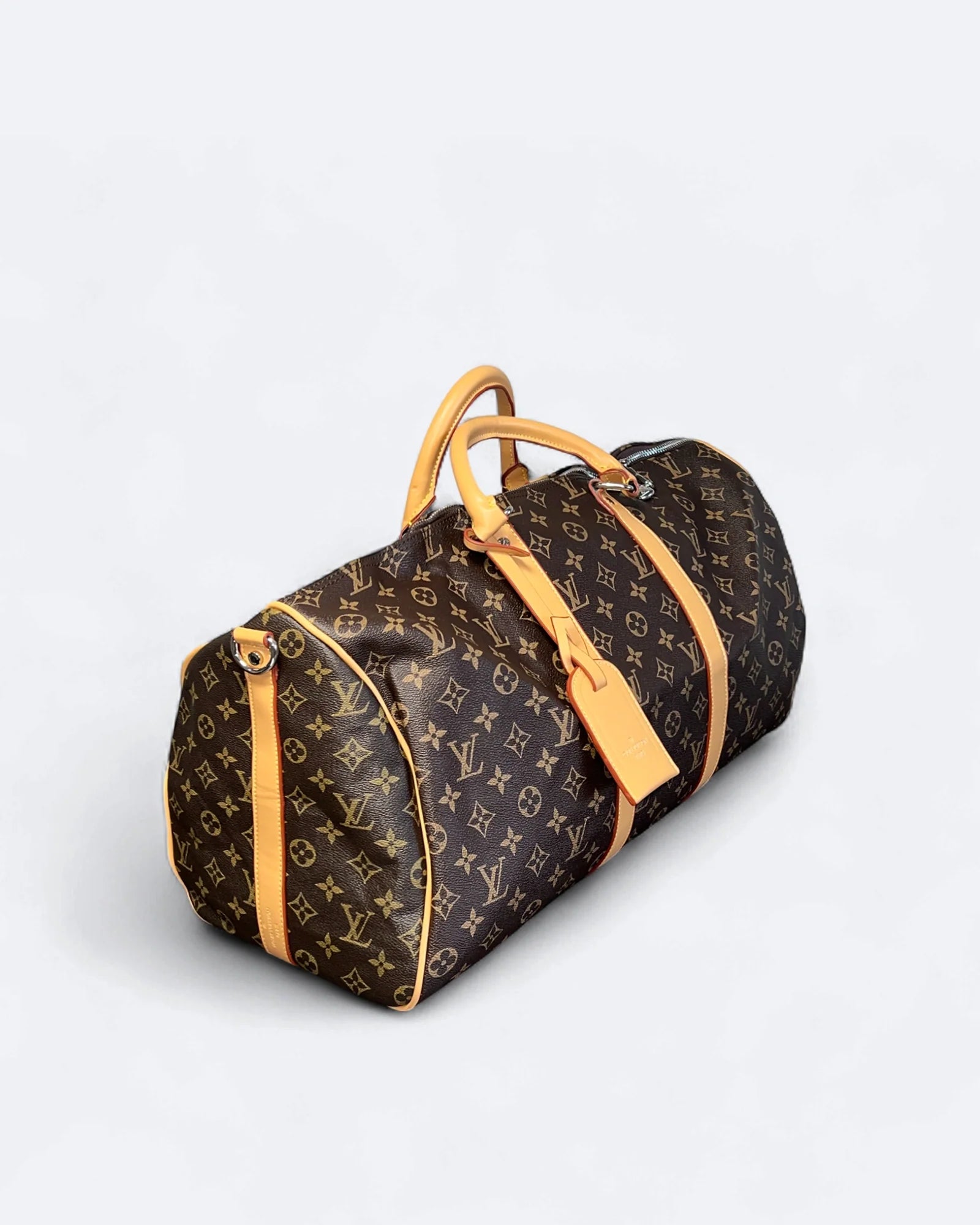 LVTN – Cestovní taška LV Pattern Duffle Bag – Hnědá/Karamelová