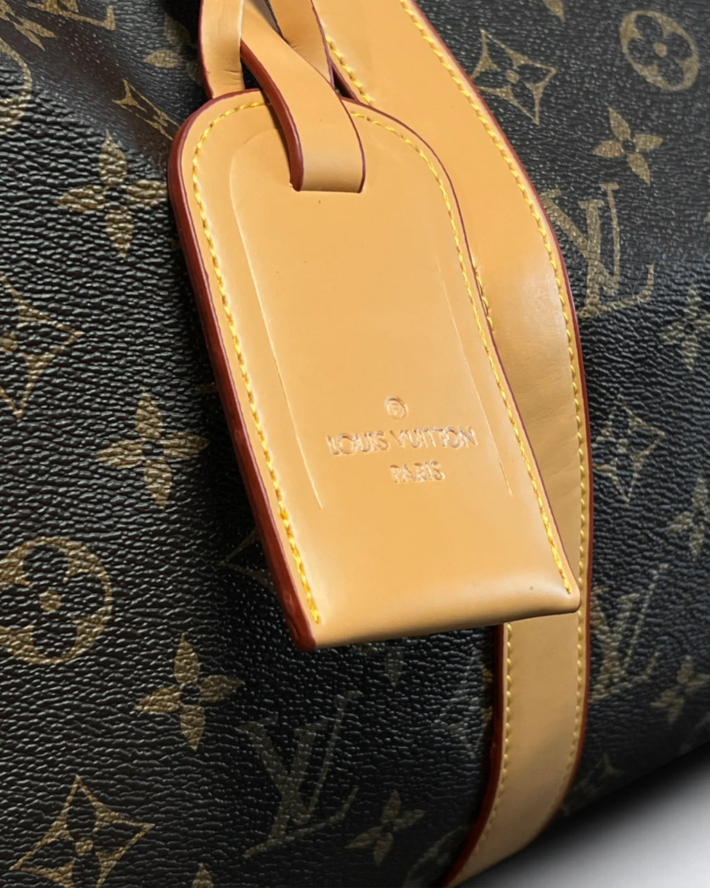 LVTN – Cestovní taška LV Pattern Duffle Bag – Hnědá/Karamelová