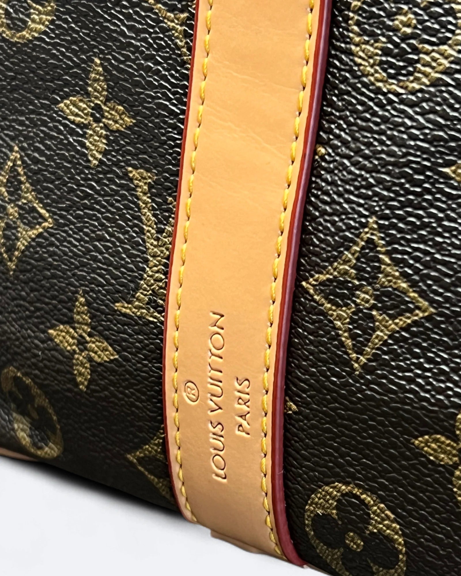 LVTN – Cestovní taška LV Pattern Duffle Bag – Hnědá/Karamelová