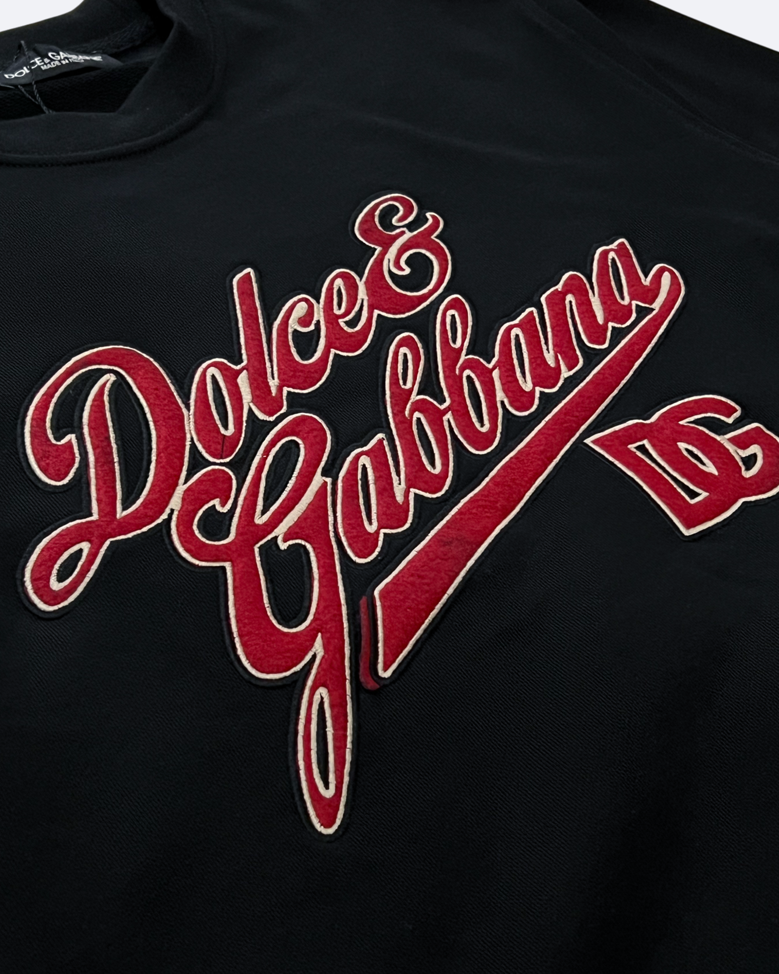 Dolce & Gabbana - Vintage mikina s logem - černá