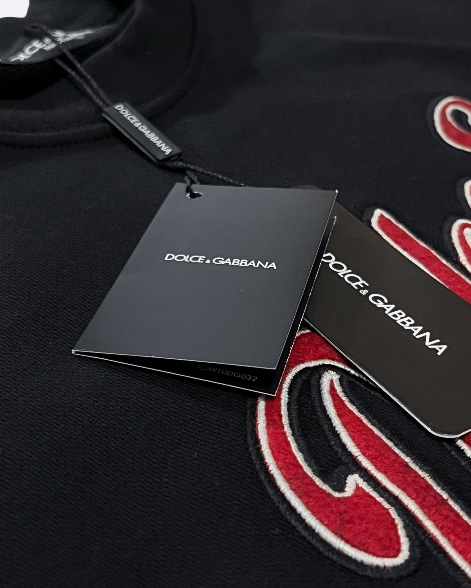 Dolce & Gabbana - Vintage mikina s logem - černá