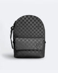 Louis Vuitton - Batoh Takeoff s vyraženým vzorem Damier - černý