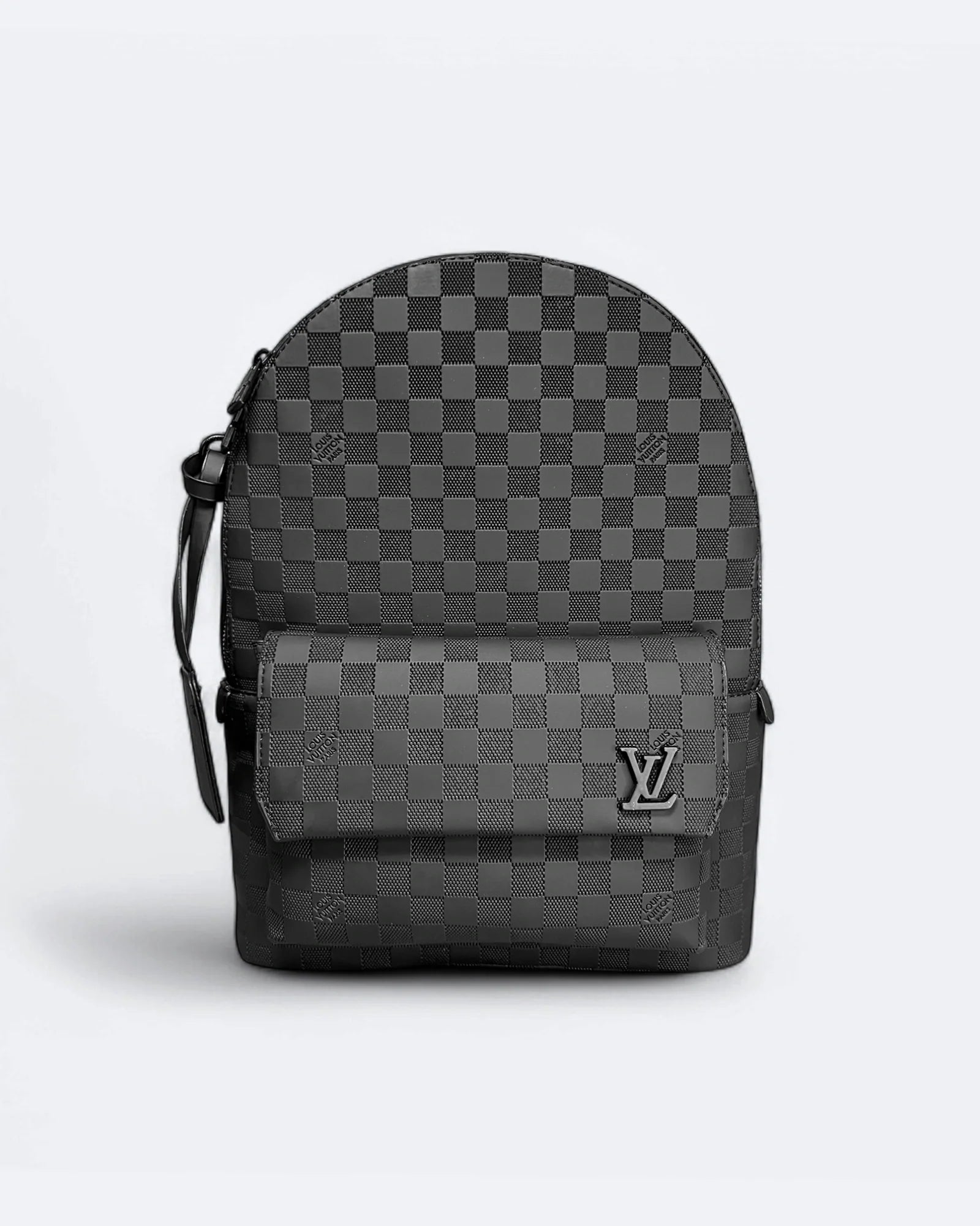 Louis Vuitton - Batoh Takeoff s vyraženým vzorem Damier - černý