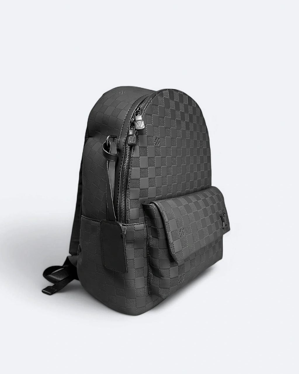Louis Vuitton - Batoh Takeoff s vyraženým vzorem Damier - černý
