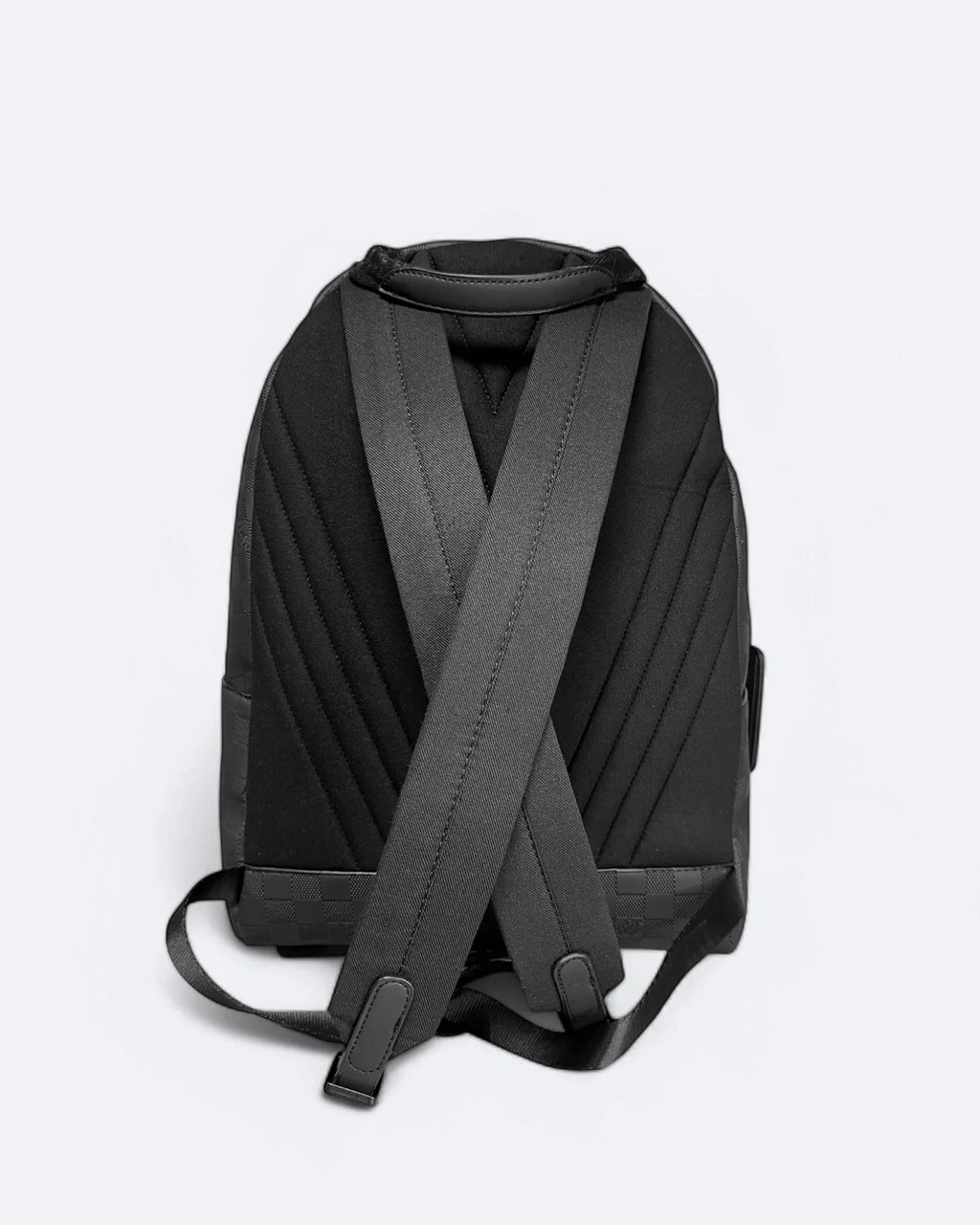 Louis Vuitton - Batoh Takeoff s vyraženým vzorem Damier - černý