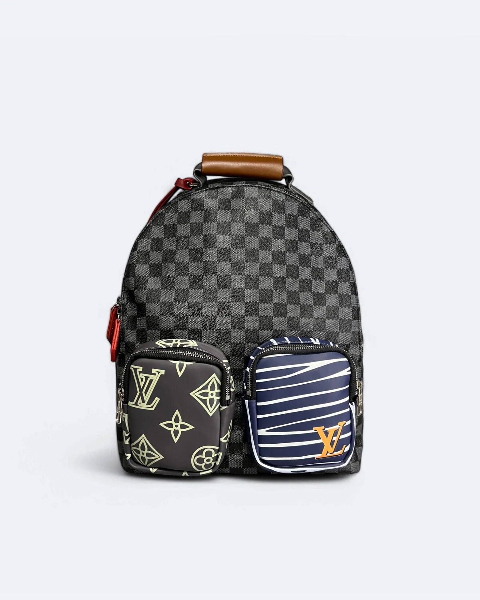 Louis Vuitton - Batoh Multipocket se vzorem Damier - černý