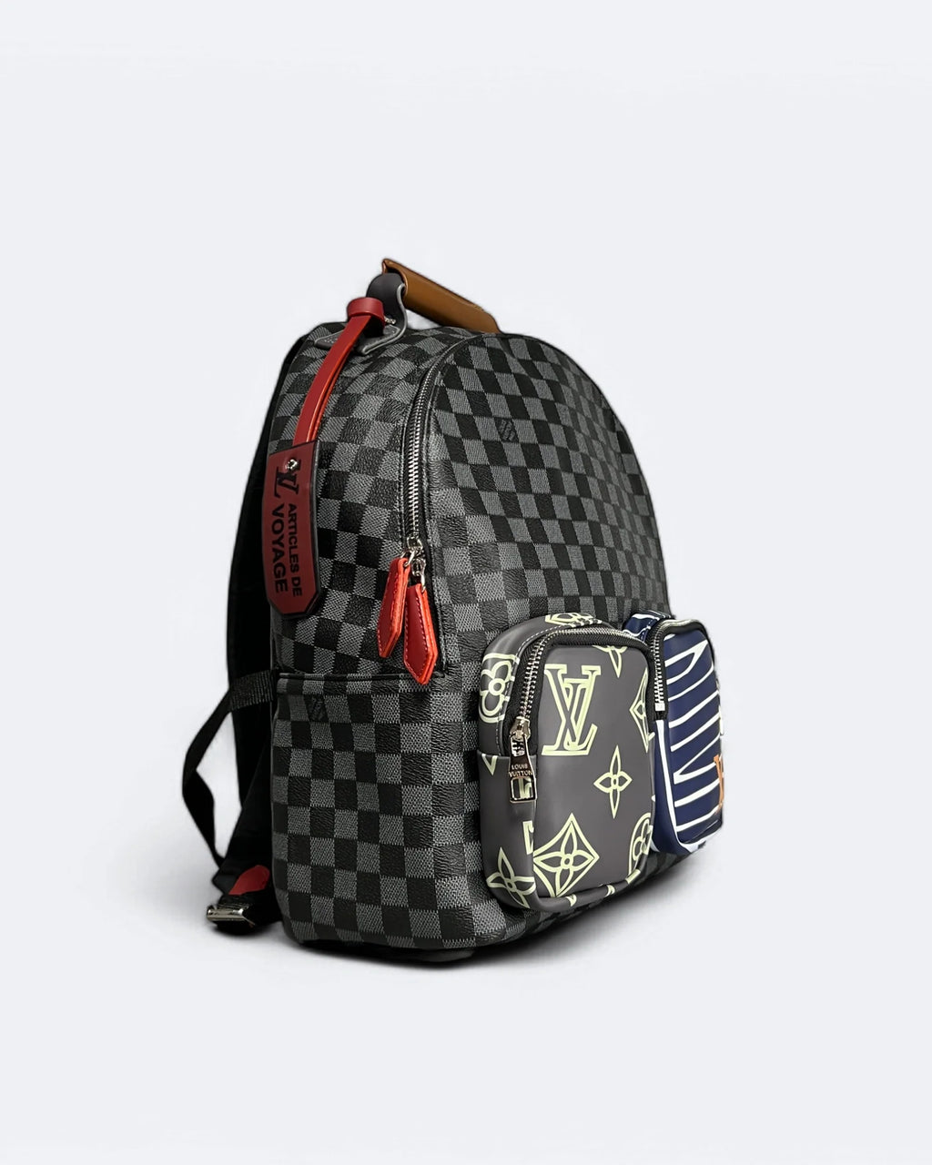 Louis Vuitton - Batoh Multipocket se vzorem Damier - černý