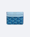 Pouzdro na karty Goyard s motivem – modré