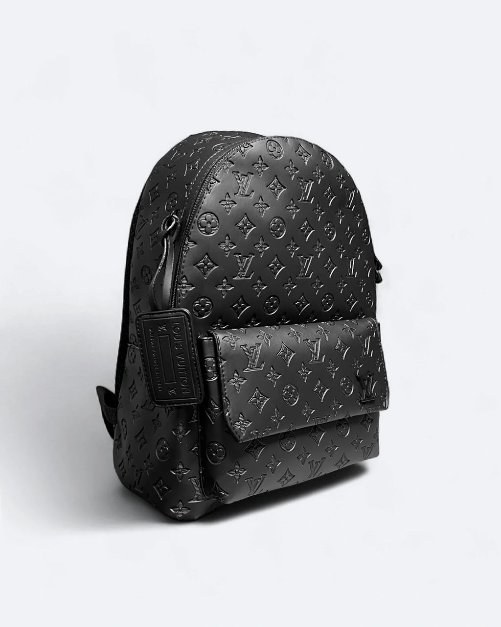 LVTN - Batoh s reliéfním vzorem - černý