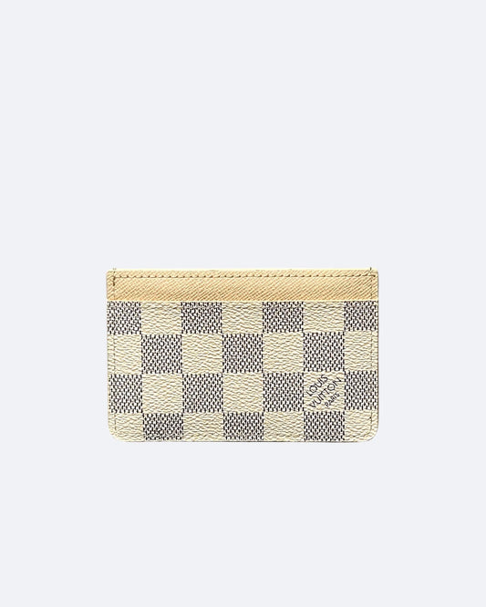 LVTN - Cardholder - Damier - Cream