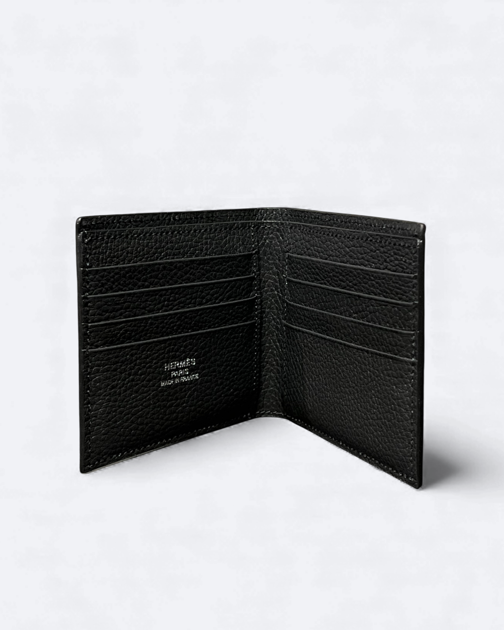 Hermes - peněženka Stripe - černá