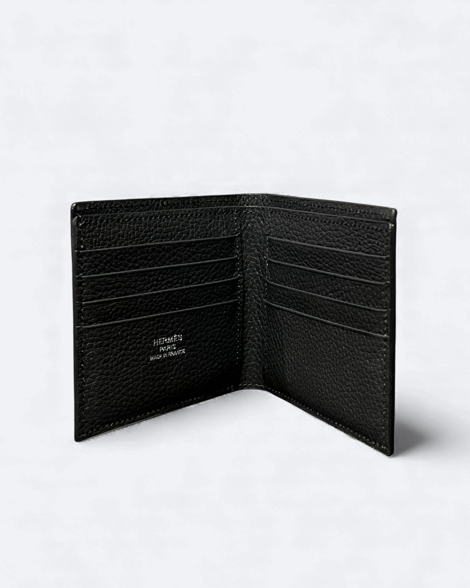 Hermes - peněženka Stripe - černá