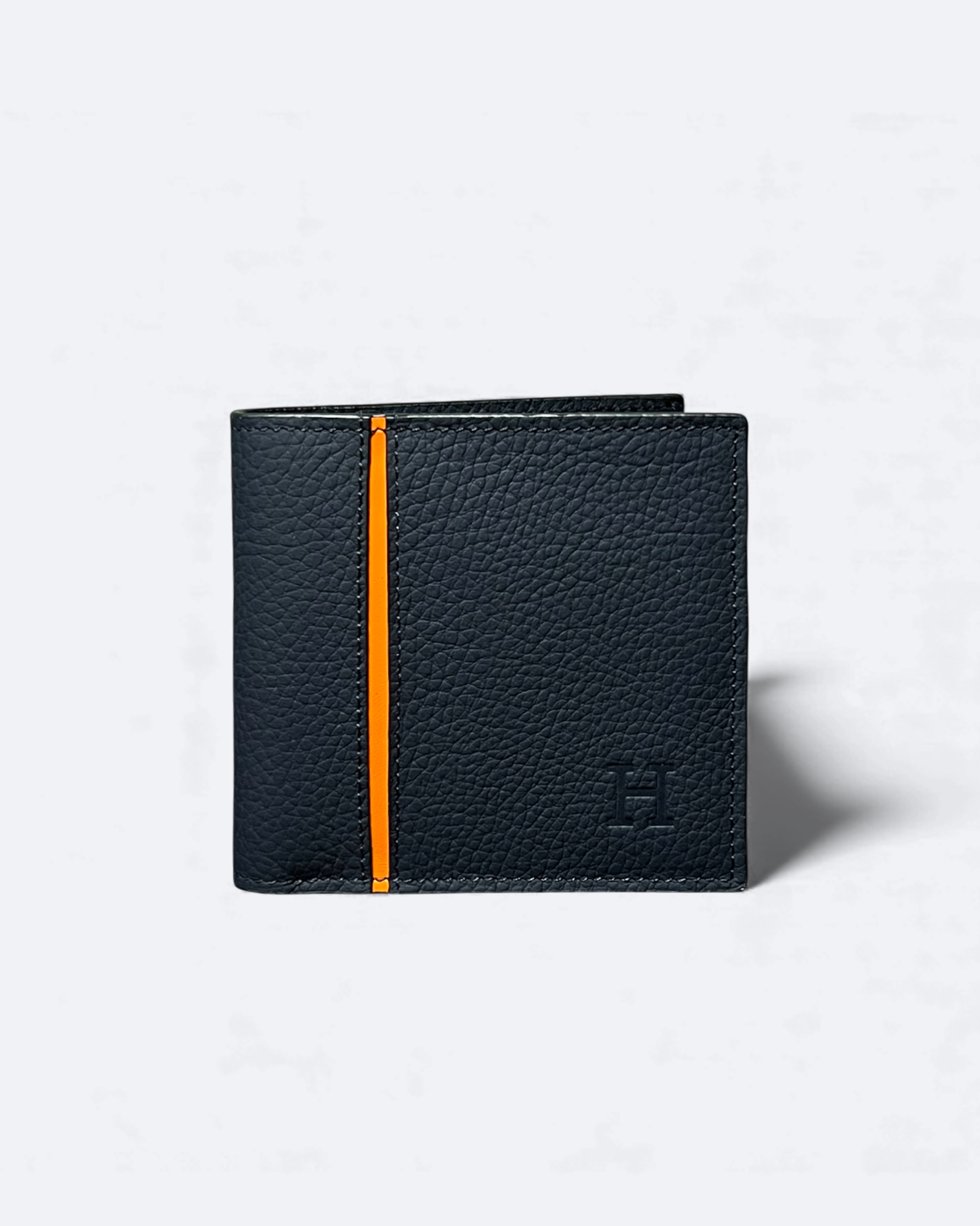 Hermes – Peněženka Stripe – Tmavě modrá