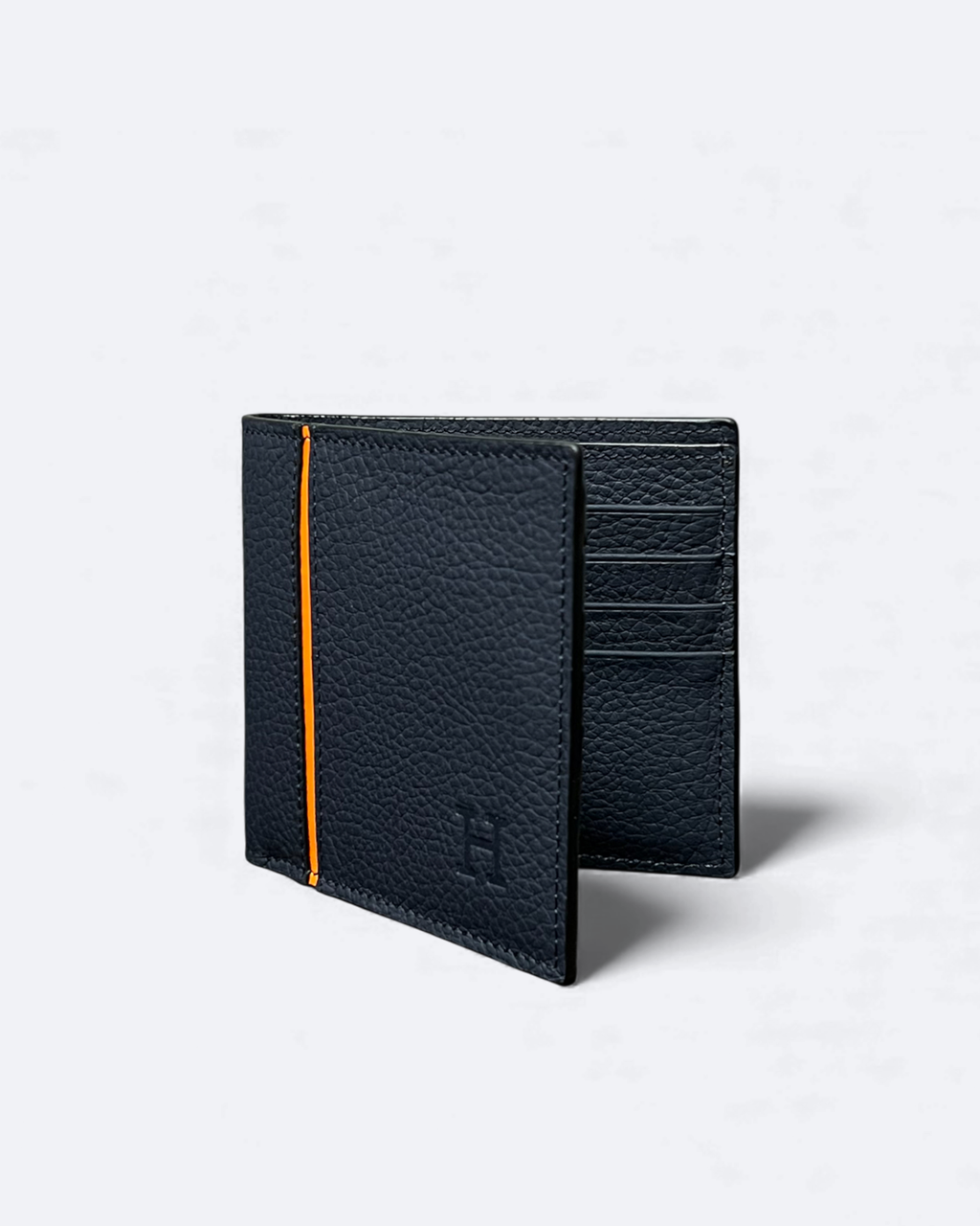 Hermes – Peněženka Stripe – Tmavě modrá