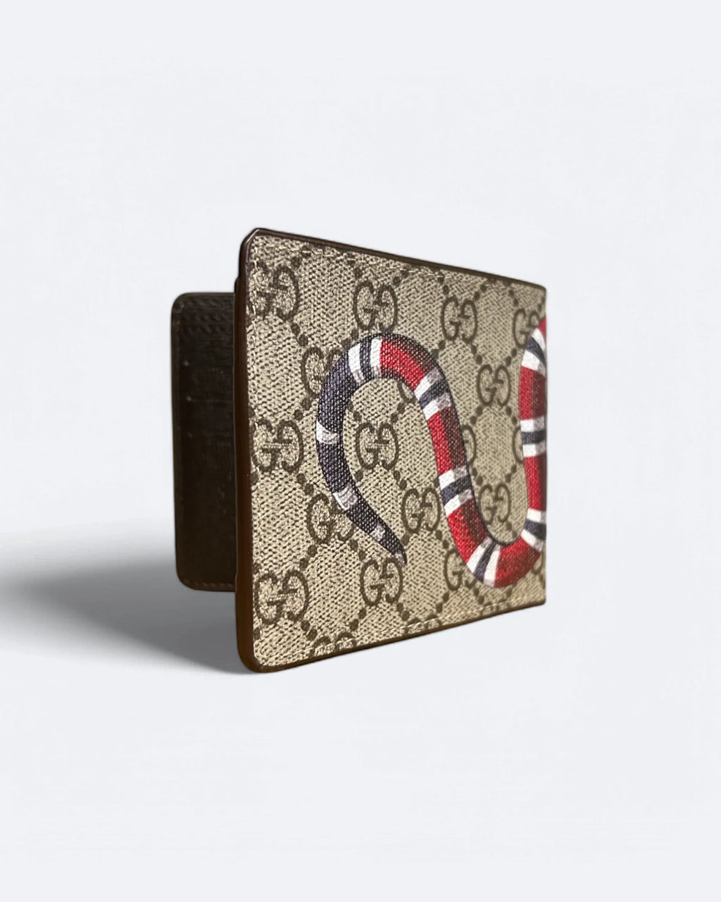 Gucci – Peněženka GG Kingsnake – Béžová