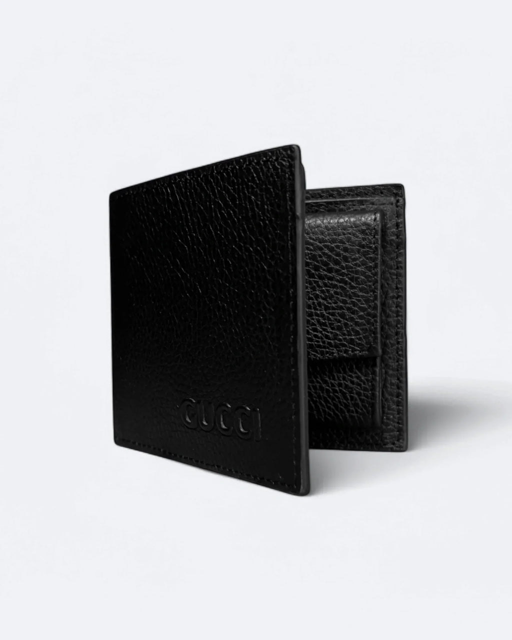 Gucci – Peněženka s vyraženým logem – černá