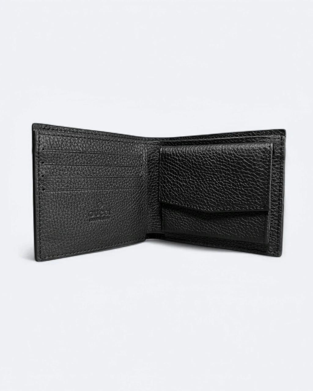 Gucci – Peněženka s vyraženým logem – černá