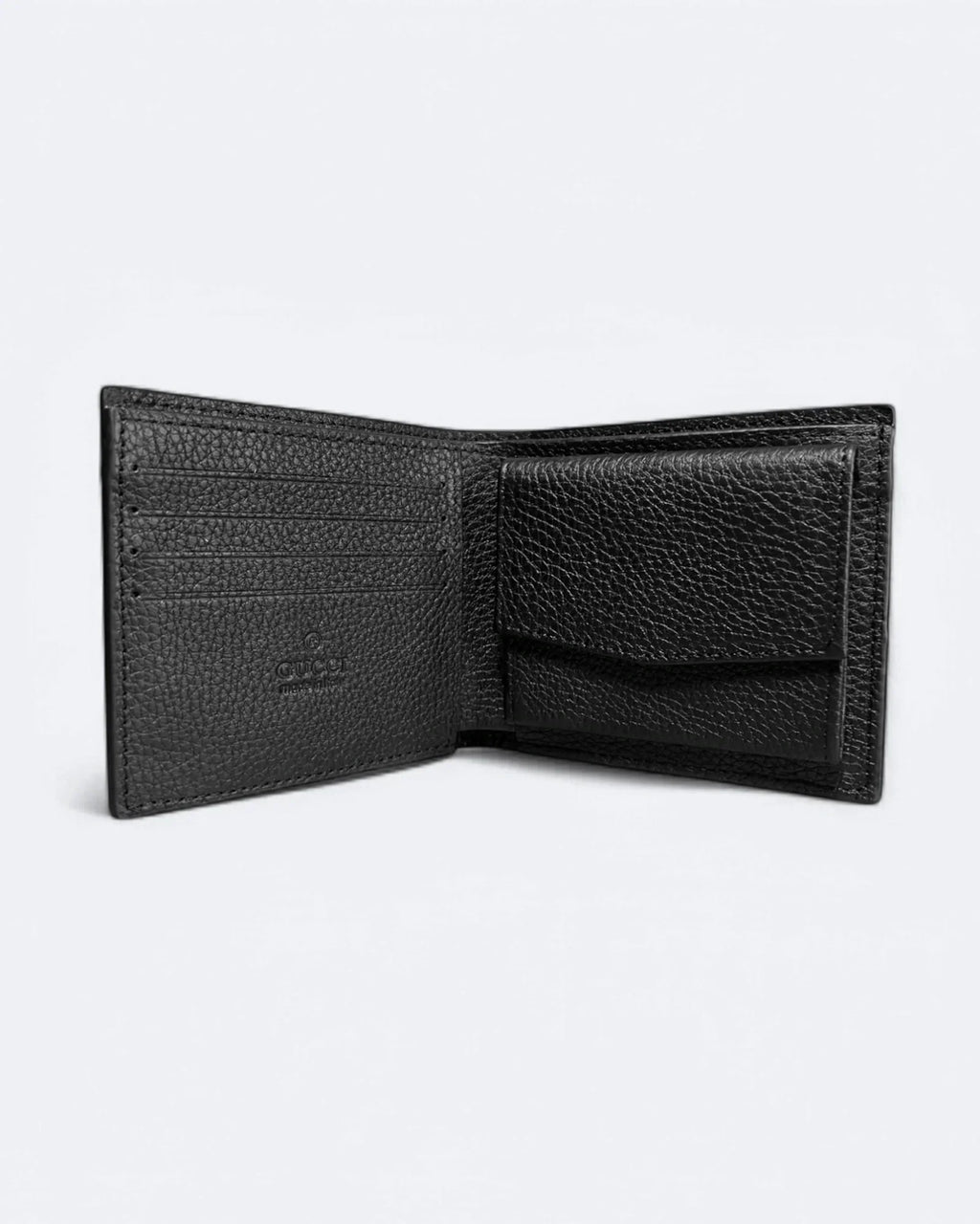 Gucci – Peněženka s vyraženým logem – černá