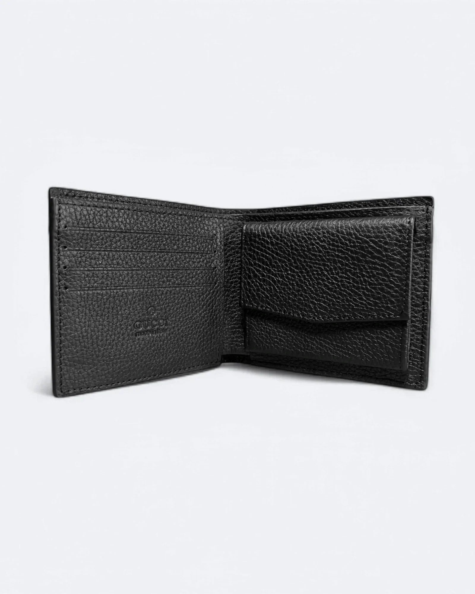 Gucci – Peněženka s vyraženým logem – černá