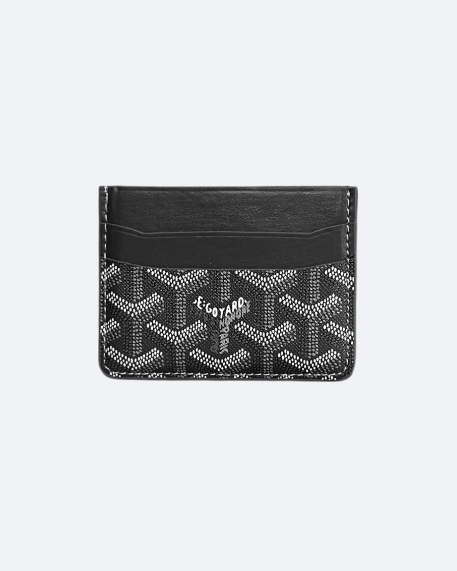 Pouzdro na karty Goyard Pattern - šedé