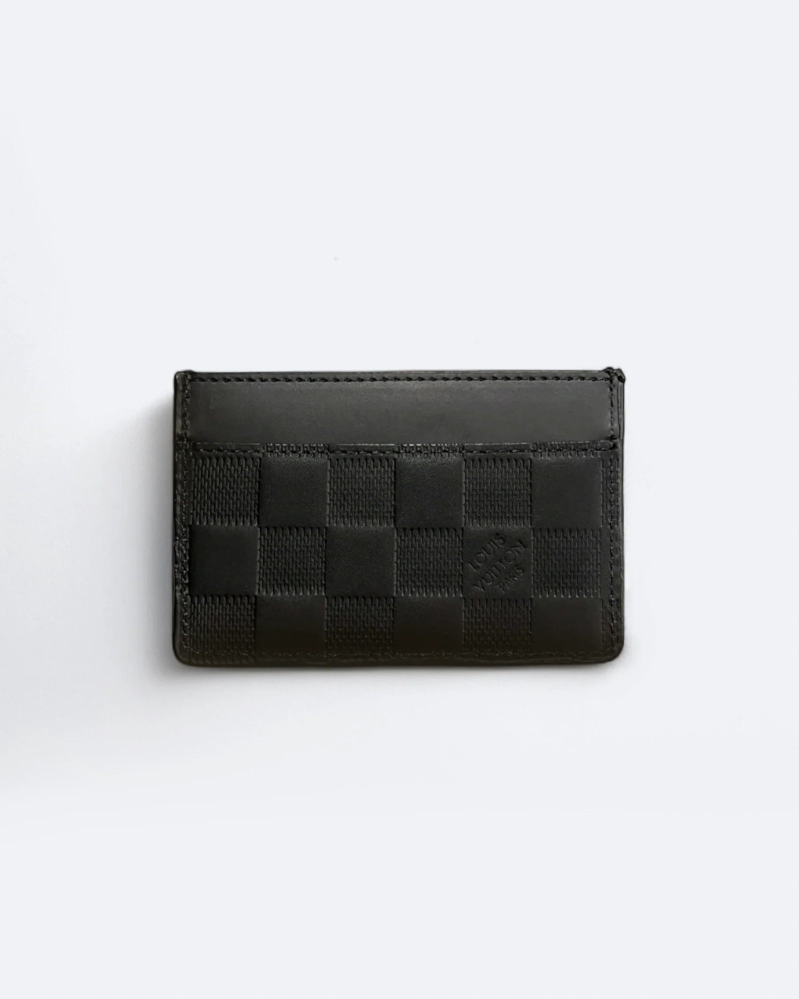 Louis Vuitton - Pouzdro na karty - Damier Embossed - Černá
