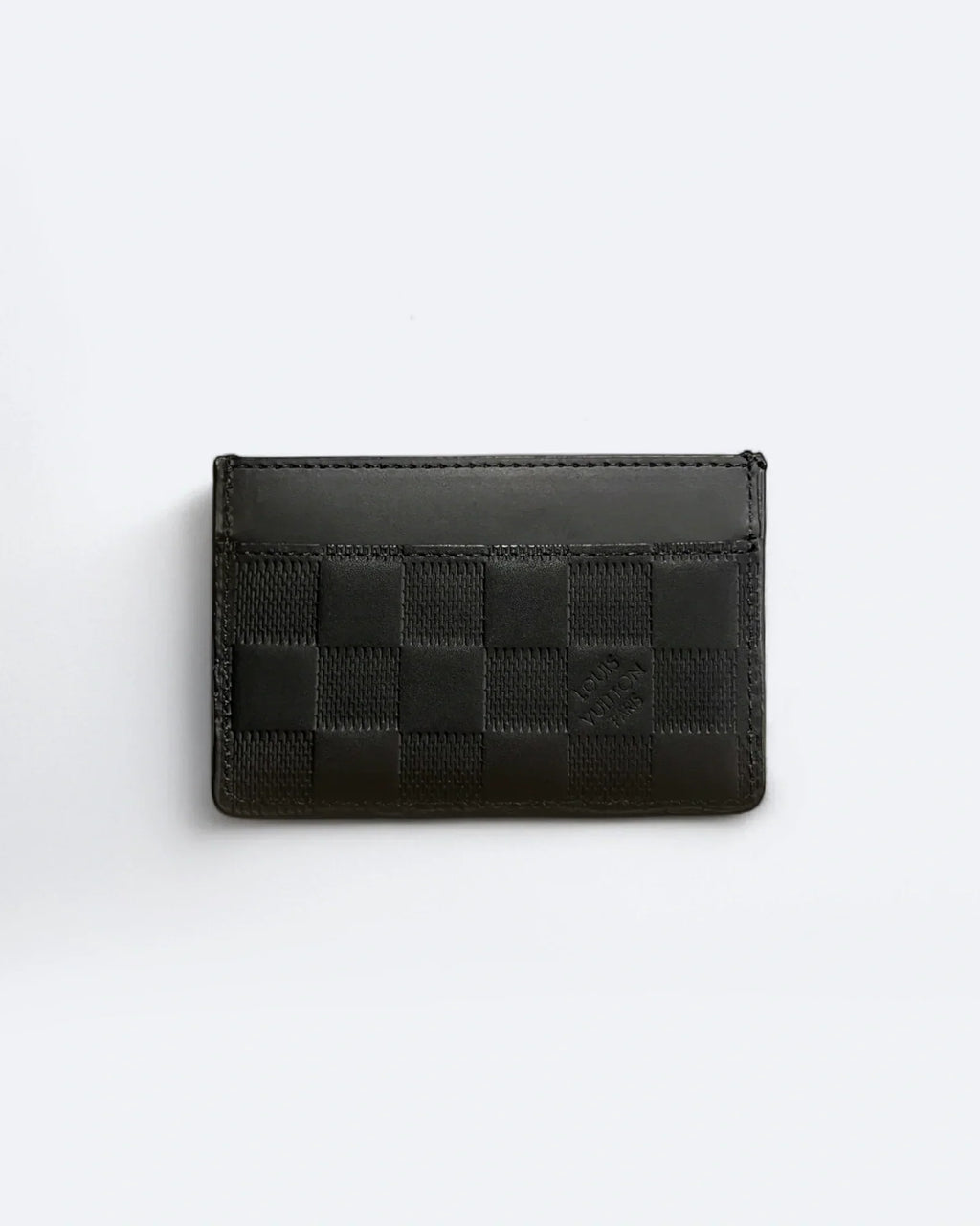 Louis Vuitton - Pouzdro na karty - Damier Embossed - Černá