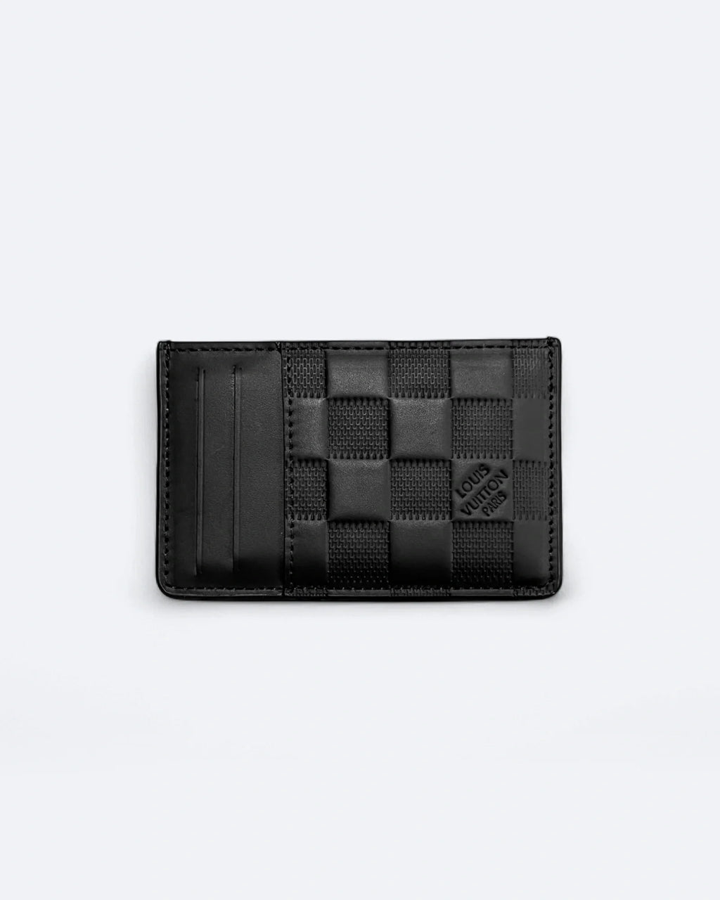 Louis Vuitton - Pouzdro na karty - Damier Embossed - Černá