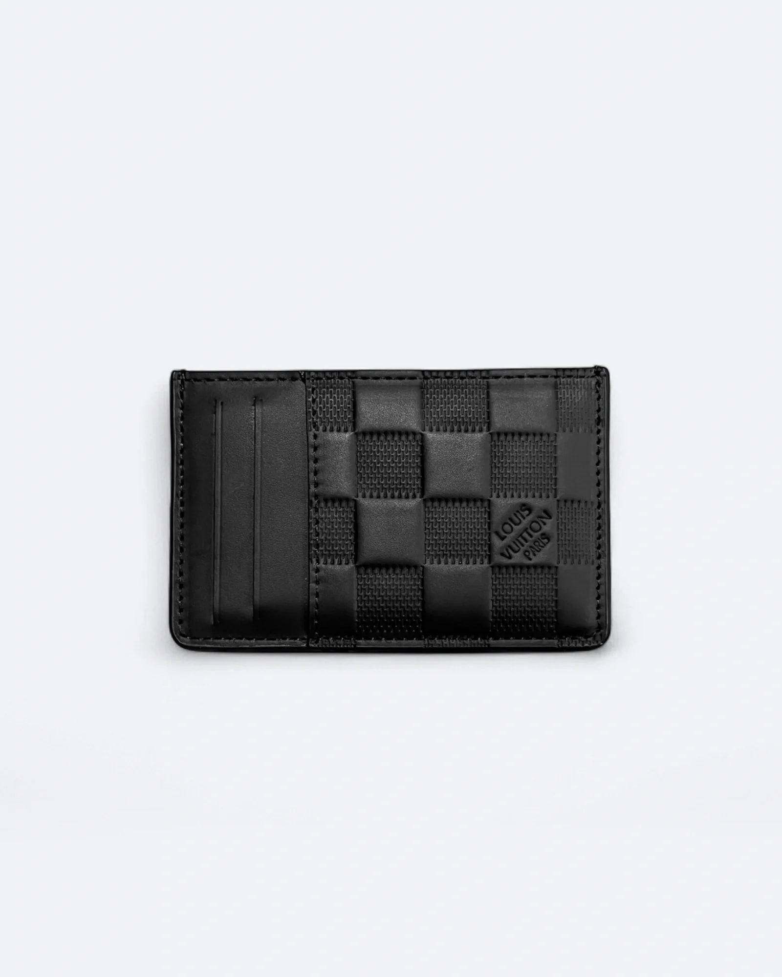 Louis Vuitton - Pouzdro na karty - Damier Embossed - Černá