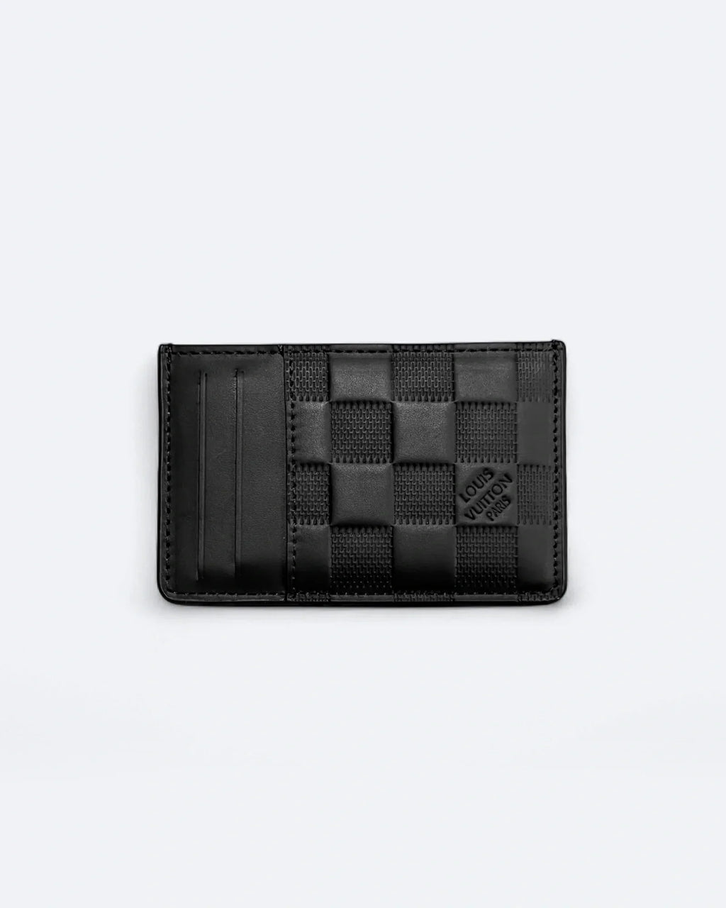 Louis Vuitton - Pouzdro na karty - Damier Embossed - Černá