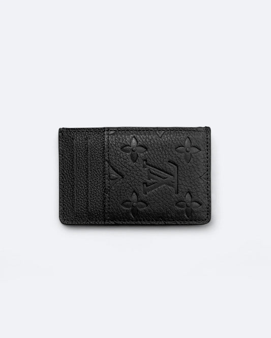 Louis Vuitton - Cardholder - LV Pattern Embossed - Black