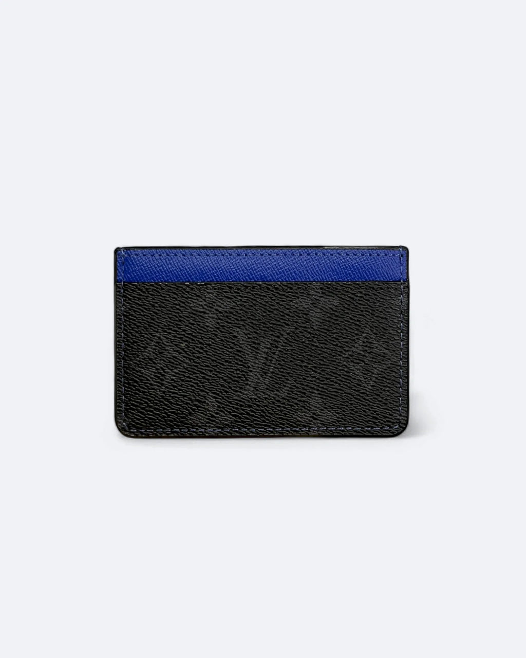 Louis Vuitton - Pouzdro na karty - Vzor LV - Černá/Modrá