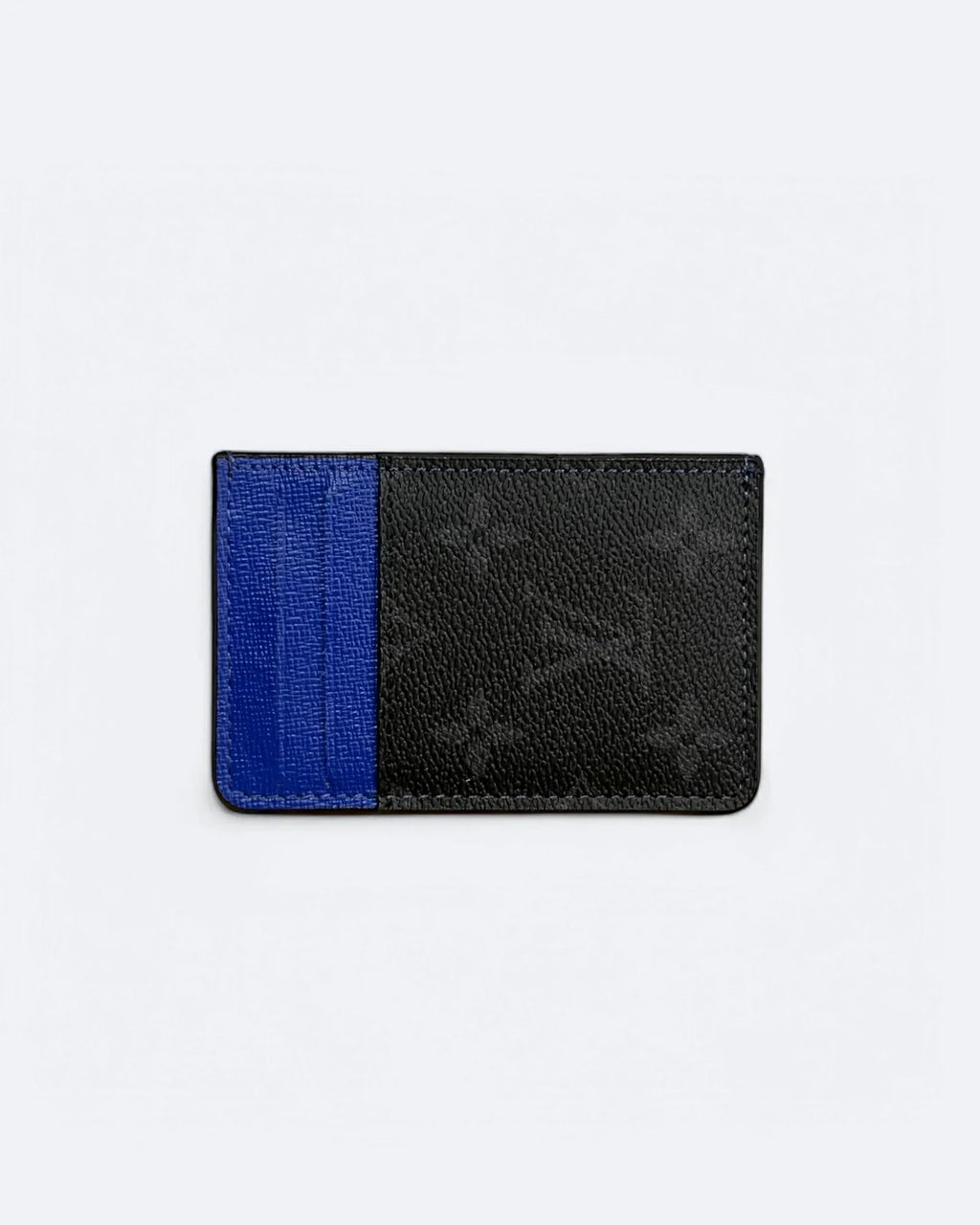Louis Vuitton - Pouzdro na karty - Vzor LV - Černá/Modrá