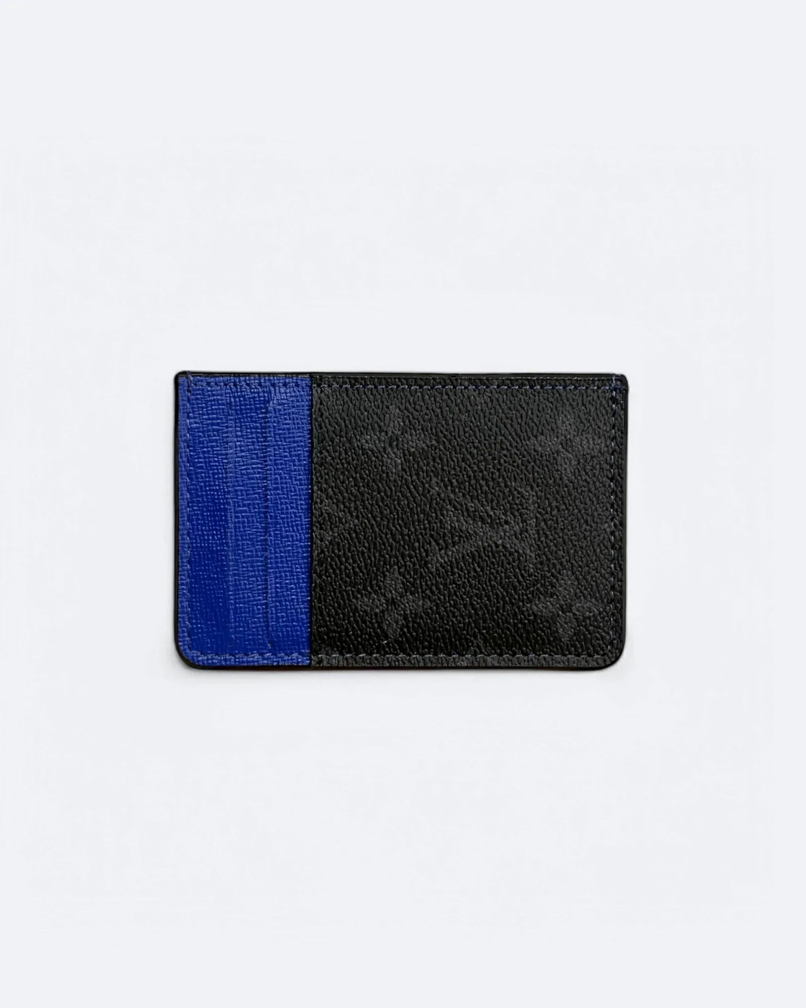Louis Vuitton - Pouzdro na karty - Vzor LV - Černá/Modrá