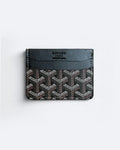 Goyard vzor, pouzdro na karty – hnědé