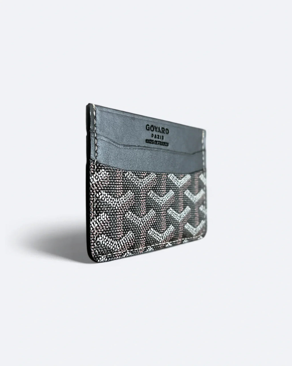 Goyard vzor, pouzdro na karty – hnědé