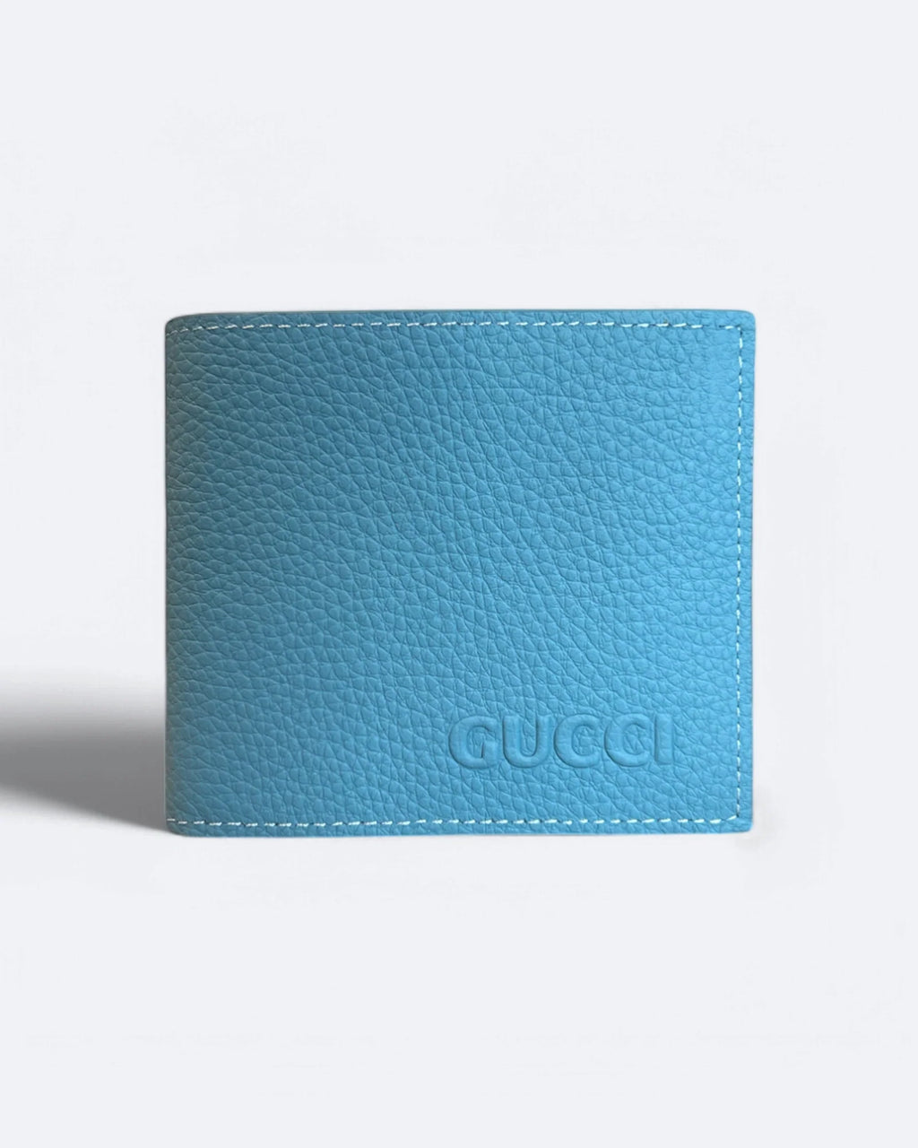 Gucci – Peněženka s vyraženým logem – Modrá