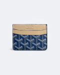 Goyard Cardholder se vzorem – modrá/béžová