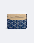 Goyard Cardholder se vzorem – modrá/béžová