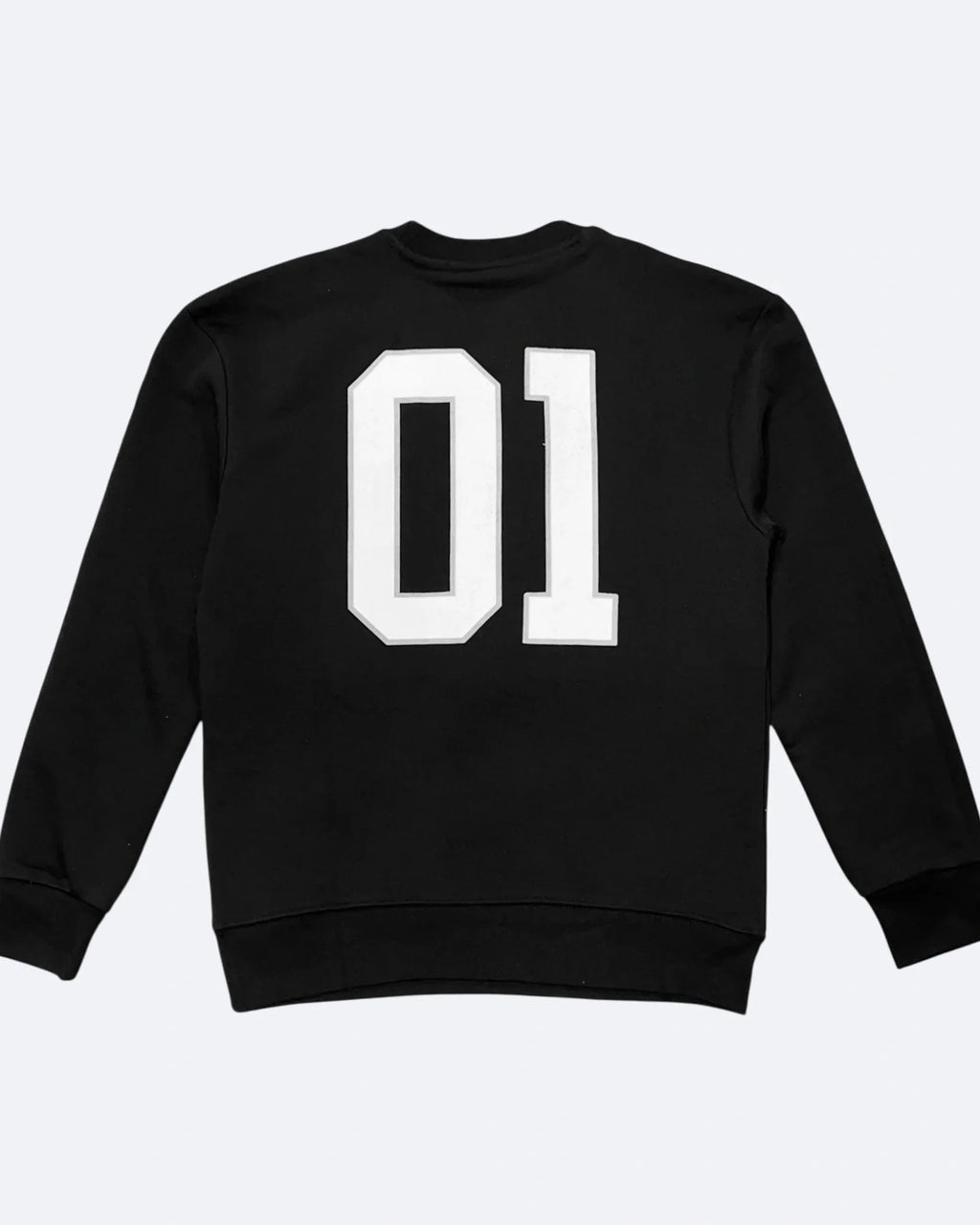 Balenciaga – 01 Mikina s logem vysoké školy – černá