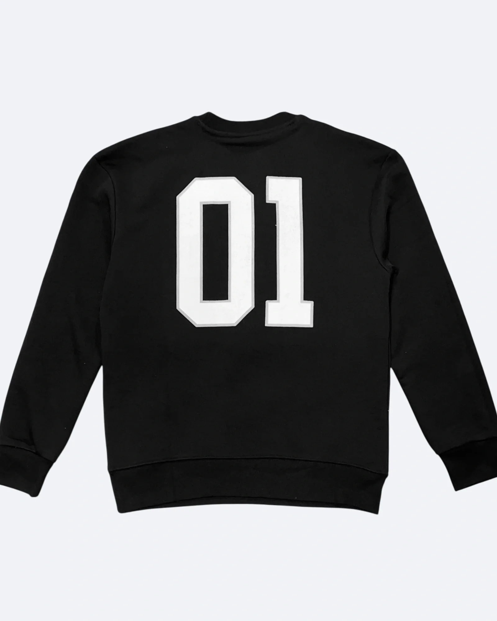 Balenciaga – 01 Mikina s logem vysoké školy – černá