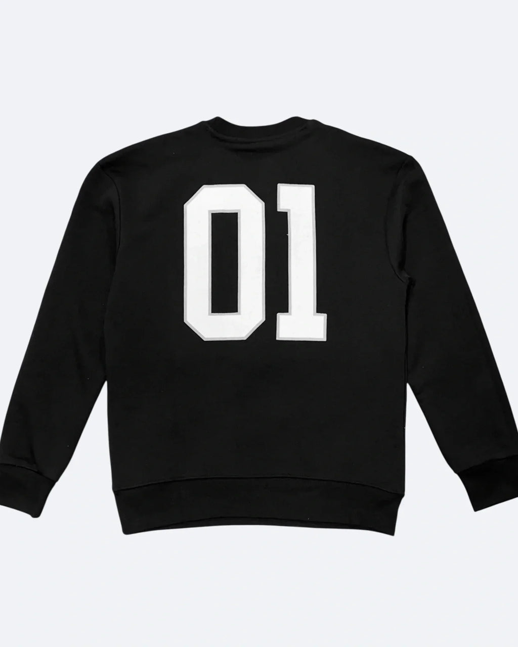 Balenciaga – 01 Mikina s logem vysoké školy – černá
