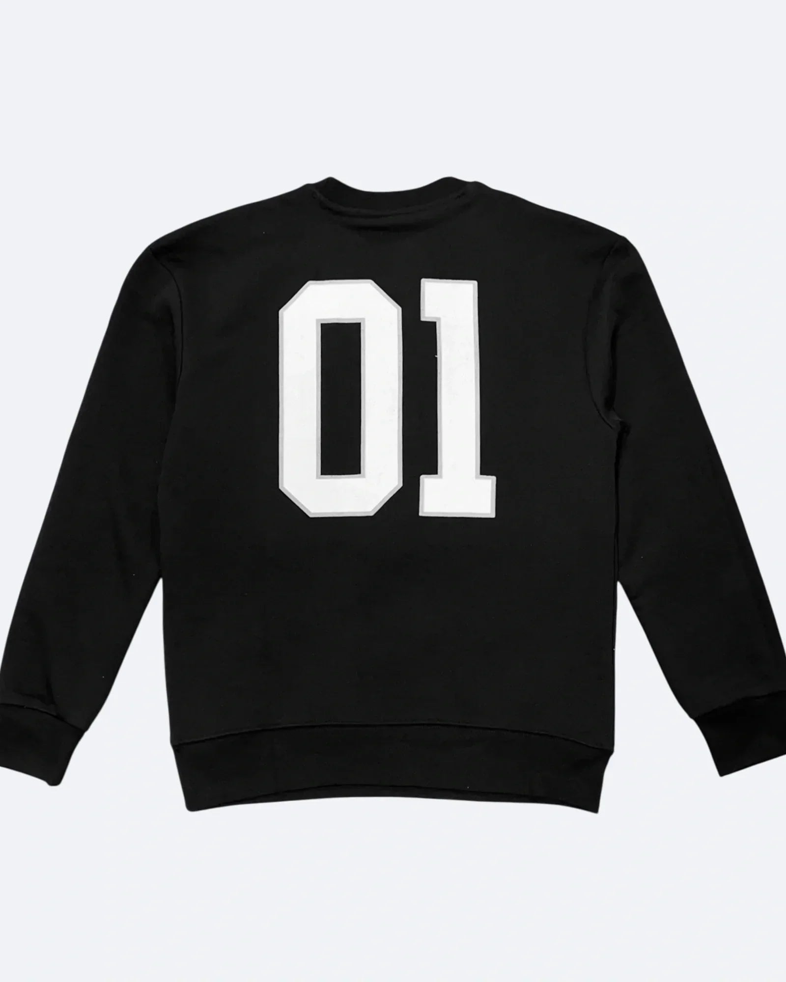 Balenciaga – 01 Mikina s logem vysoké školy – černá